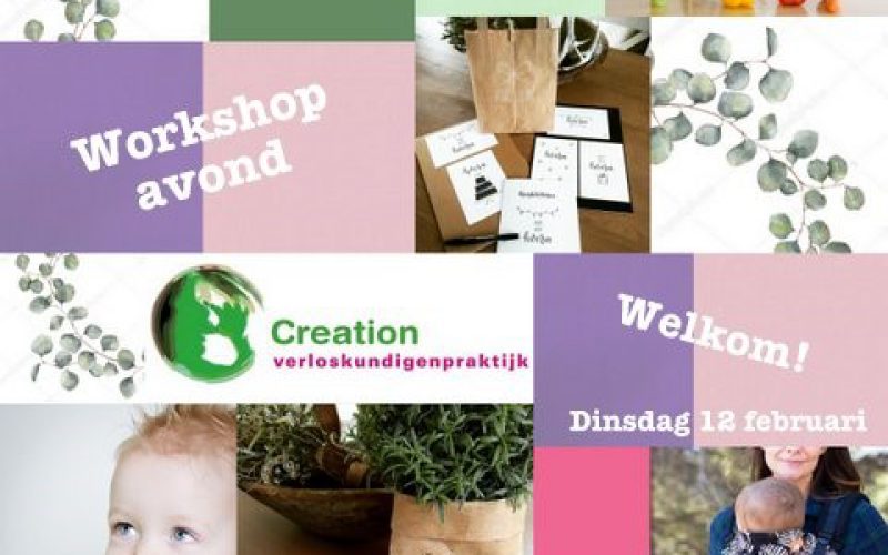 Workshopavond 12 februari